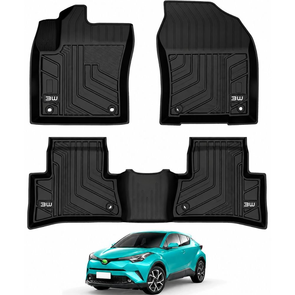 3W Toyota Floor Mats - cozy home