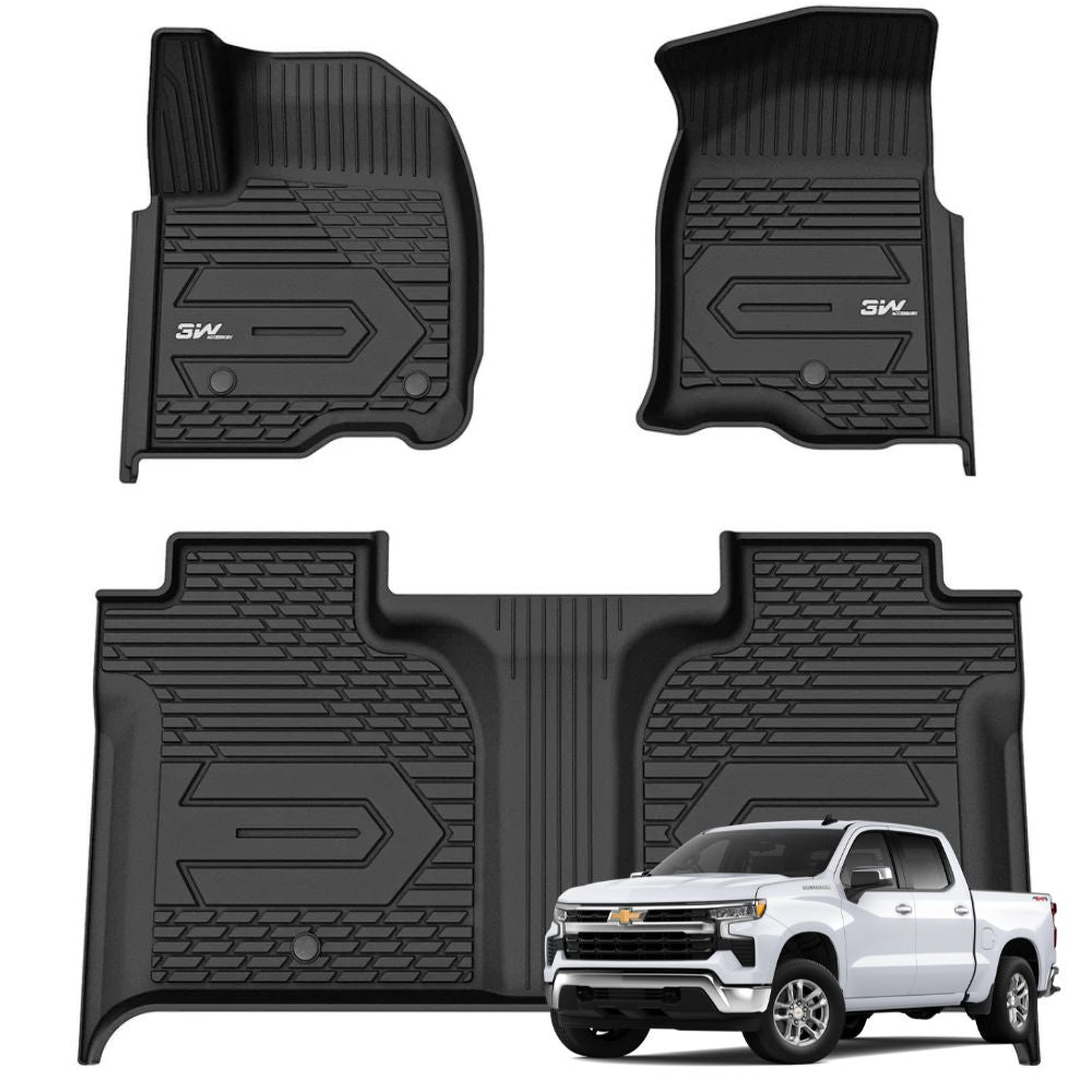 3W Chevrolet Floor Mats