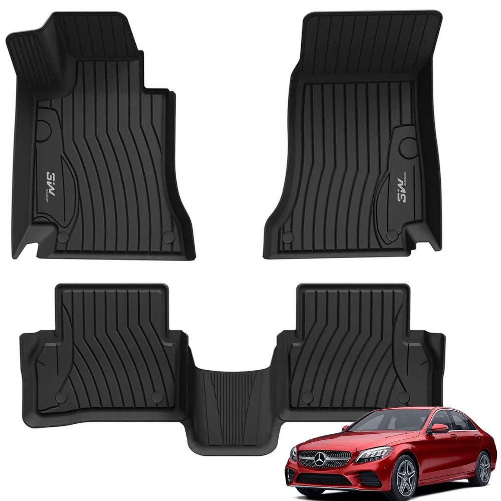 3W Mercedes Floor Mats