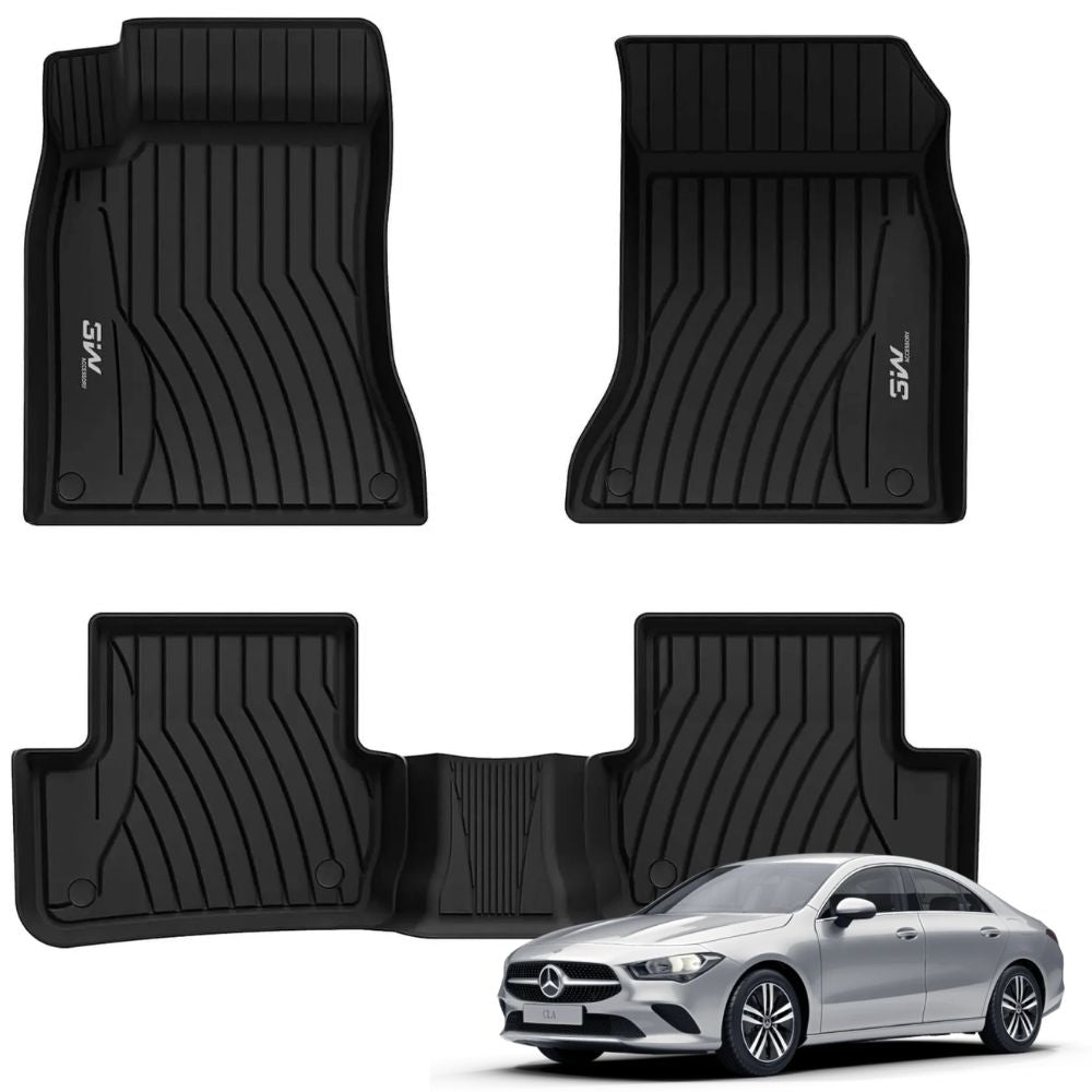 3W Mercedes Floor Mats