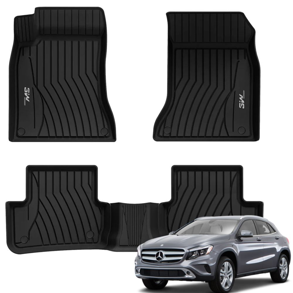 3W Mercedes Floor Mats