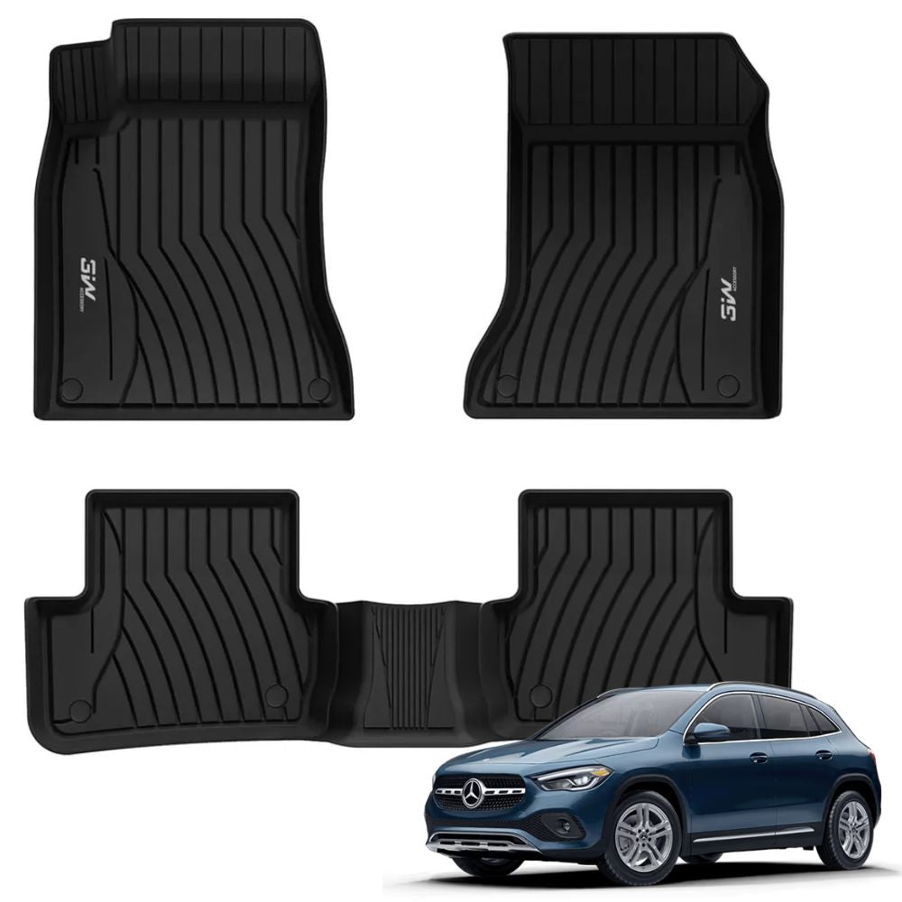 3W Mercedes Floor Mats