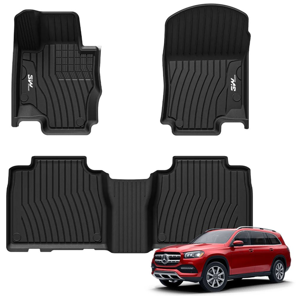 3W Mercedes Floor Mats
