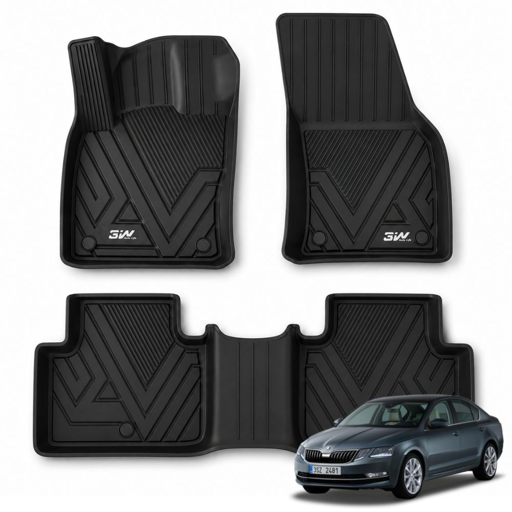 3W Skoda Floor Mats
