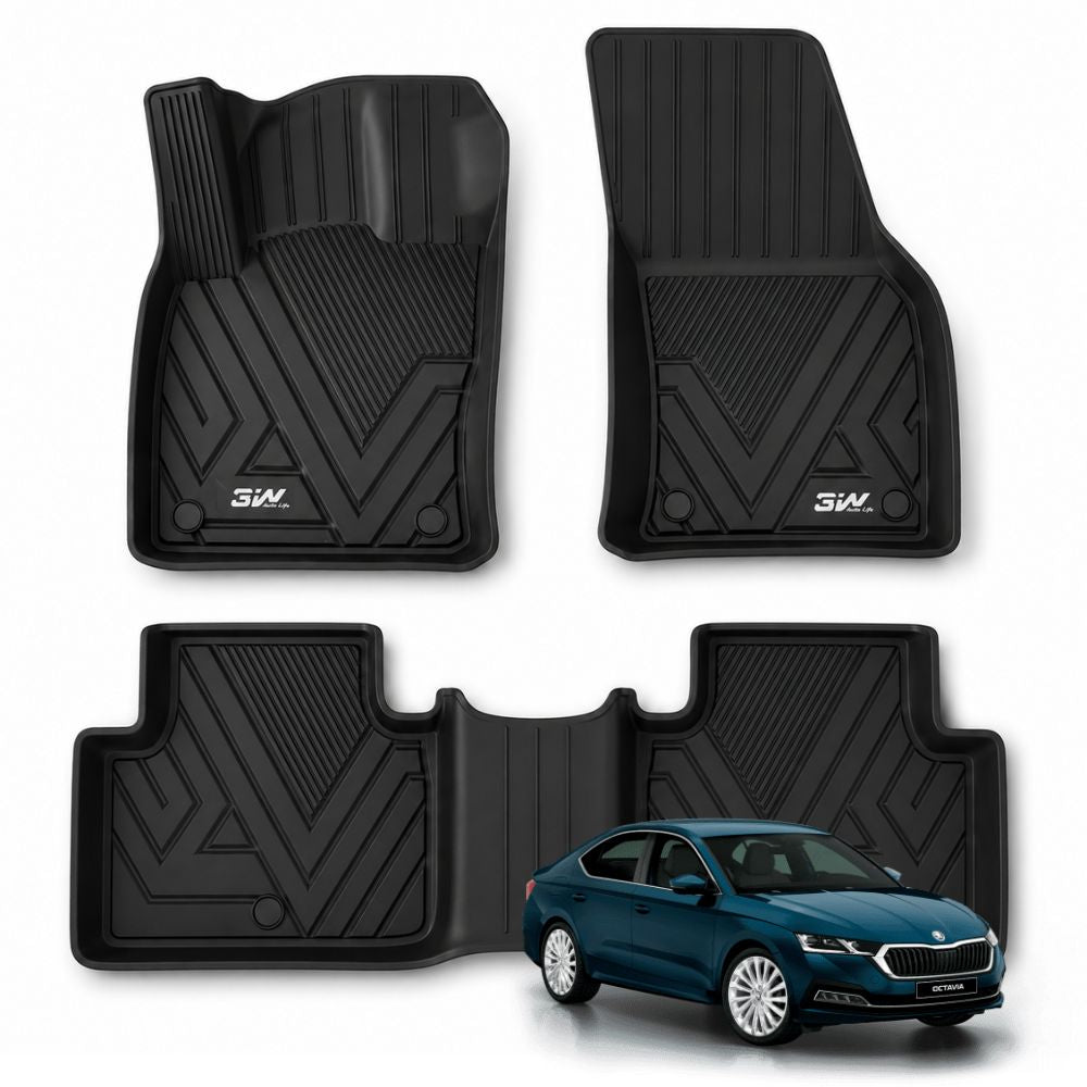 3W Skoda Floor Mats