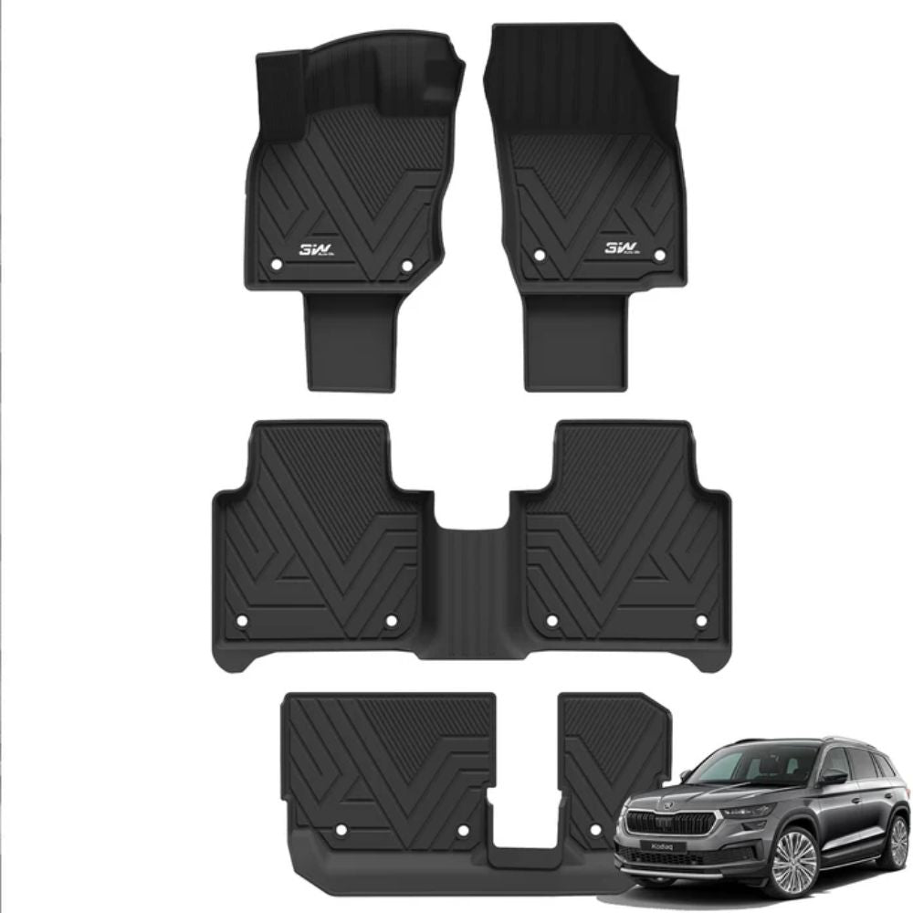 3W Skoda Floor Mats