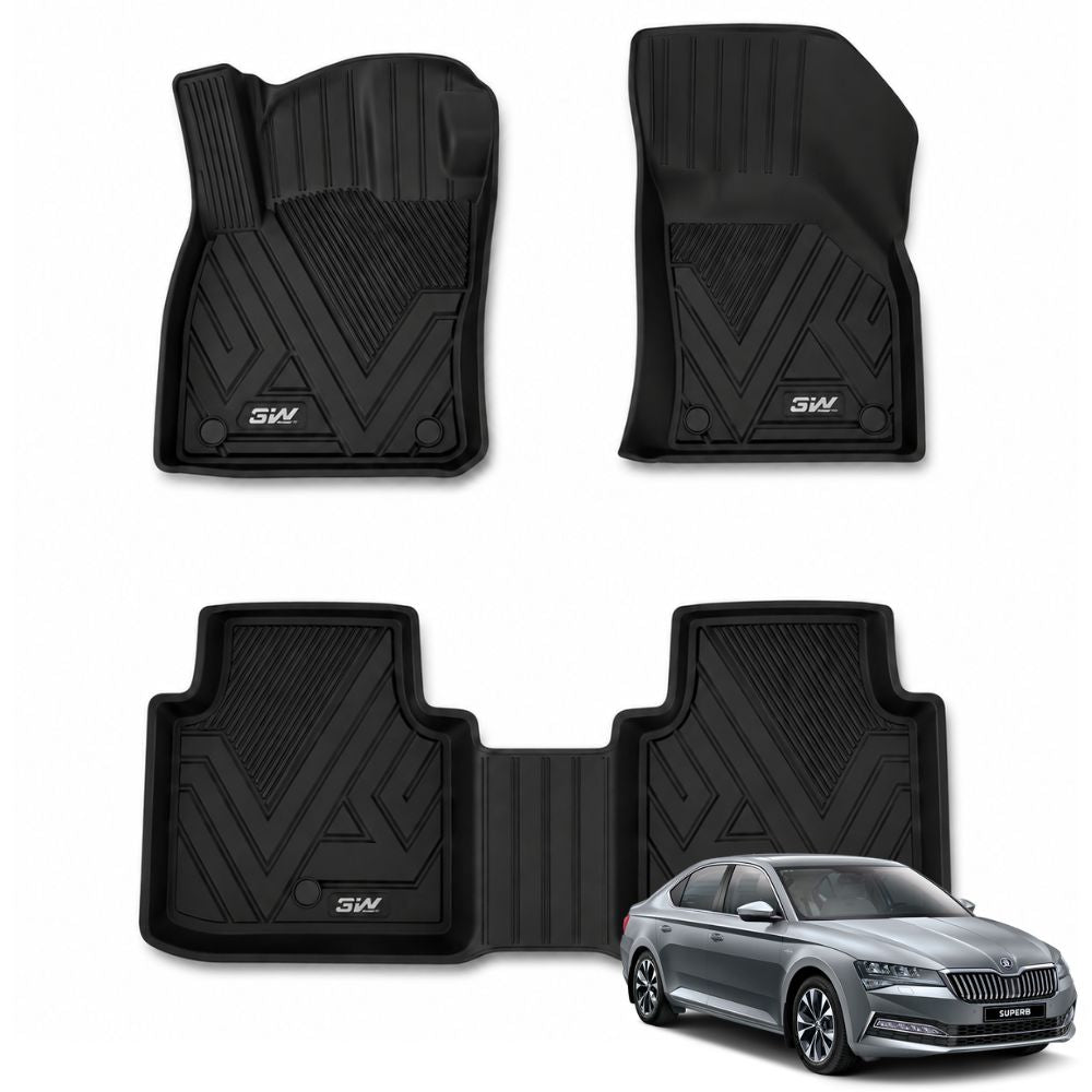 3W Skoda Floor Mats