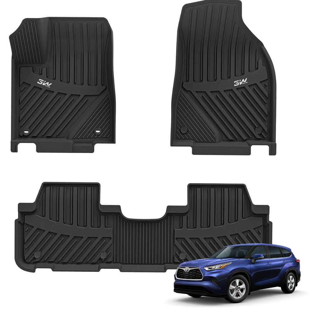 3W Toyota Floor Mats